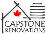 A logo of capston renovations